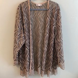 Hosanna Design sheer black- gold metallic jacket